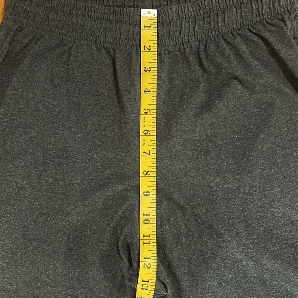 Champion Charcoal Grey Lightweight Sweatpants Tapered Ankles Size M Casual - Picture 6 of 10